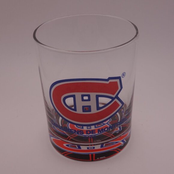 Montreal Canadiens Blue Blanc Rouge Habs Hockey Rules Y12195226 Scotch Glass - Picture 1 of 10